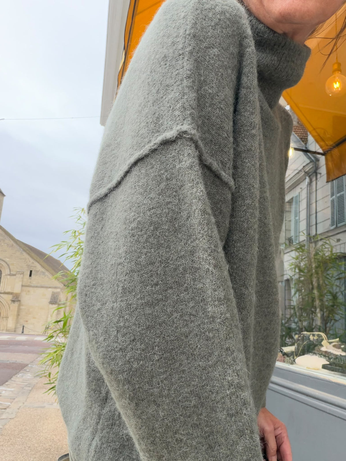 Pull Baxily kaki - Maison Anje