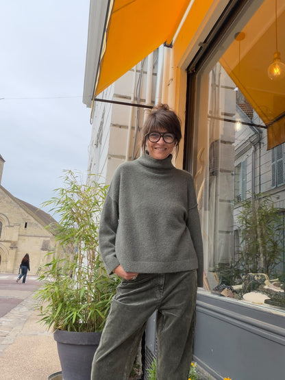 Pull Baxily kaki - Maison Anje