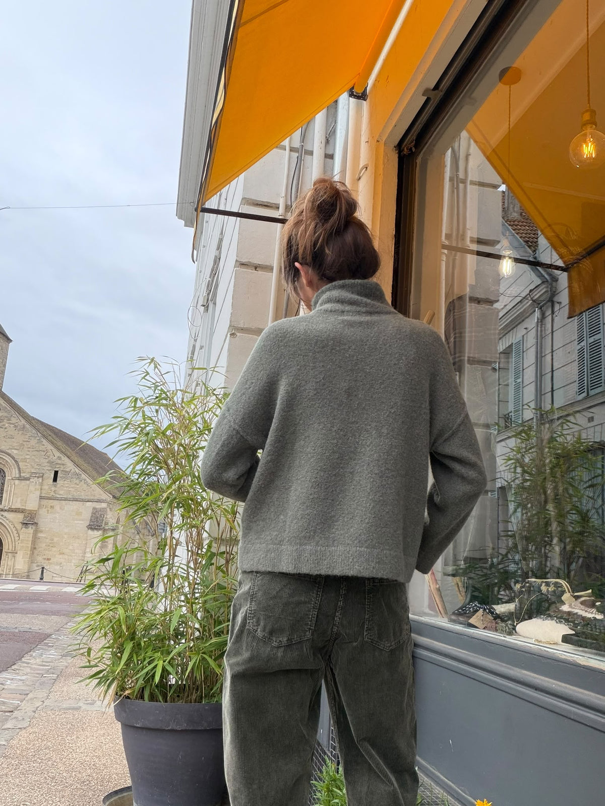 Pull Baxily kaki - Maison Anje