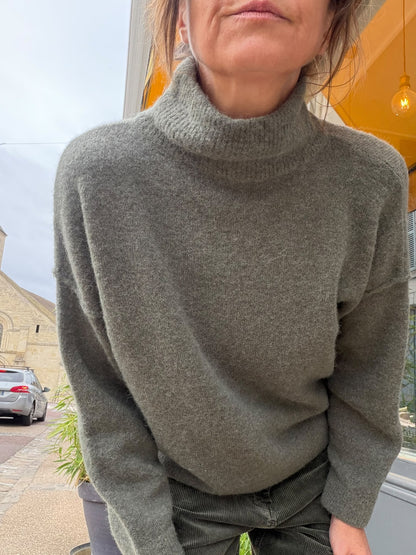 Pull Baxily kaki - Maison Anje