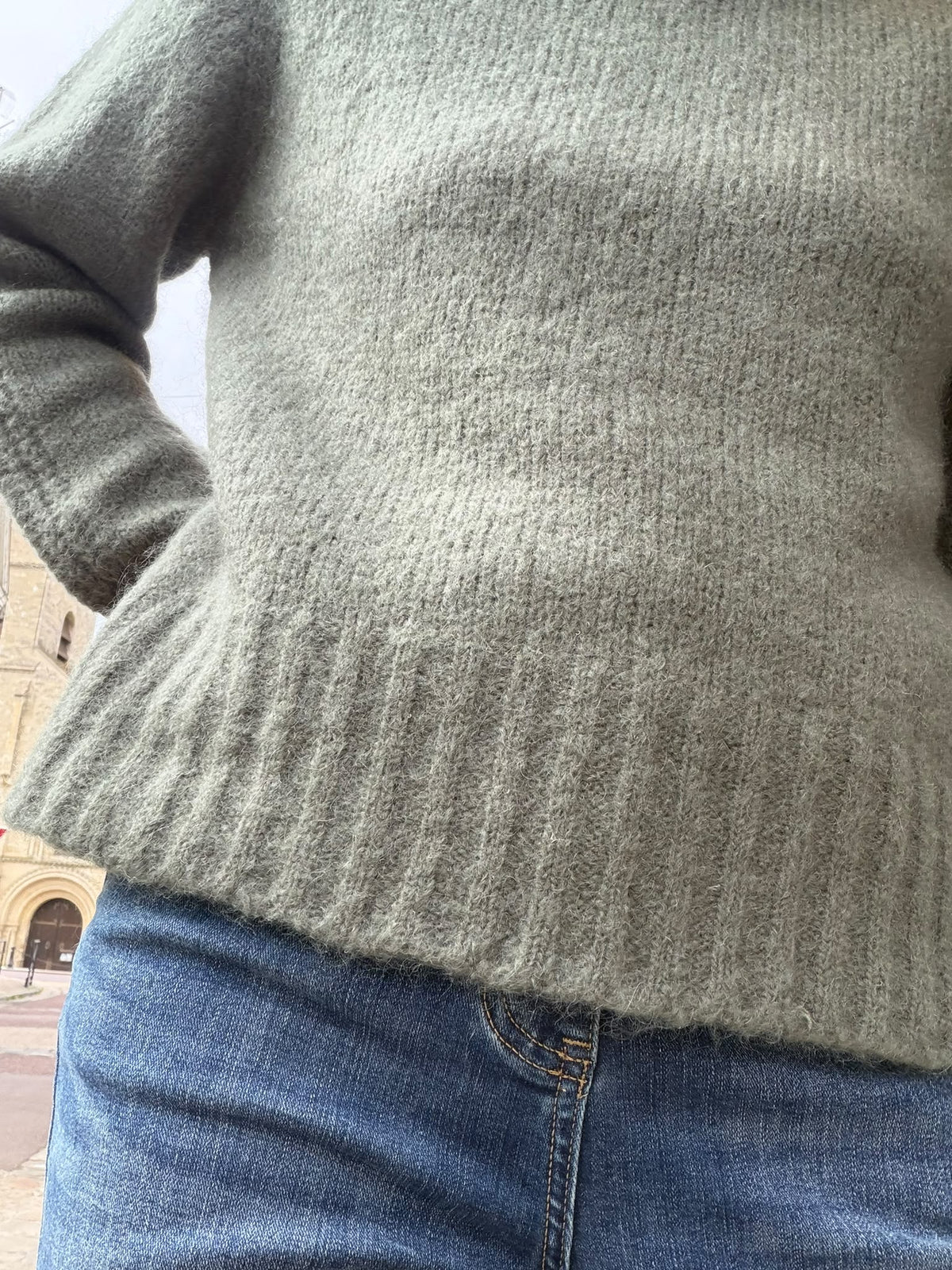 Pull Brima kaki- Maison Anje