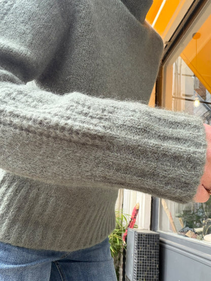 Pull Brima kaki- Maison Anje