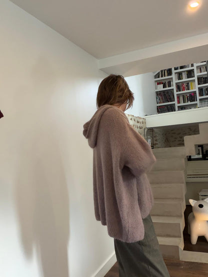 Lola hoodie - grey or ecru