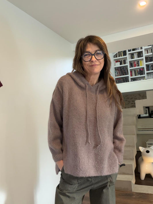 Lola hoodie - grey or ecru