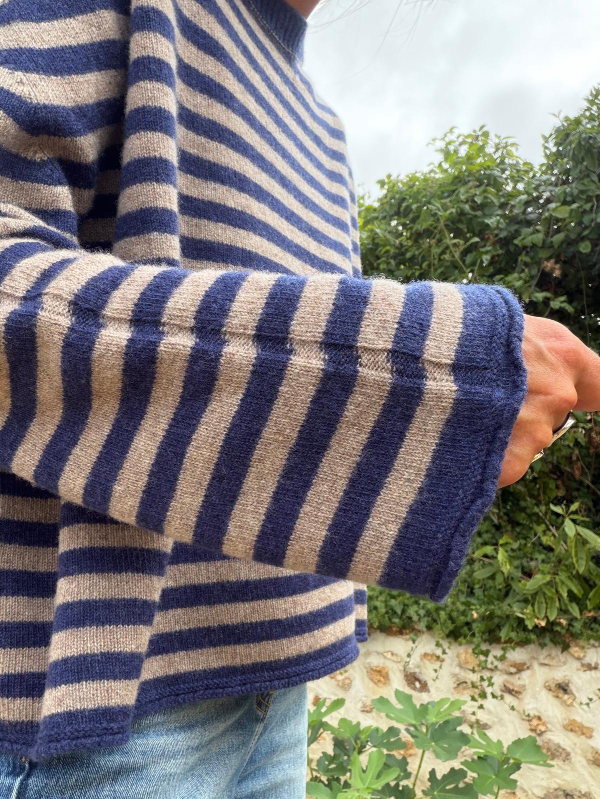 Oversized Vanessa striped jumper - 2 colours