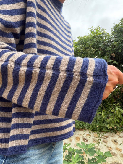Oversized Vanessa striped jumper - 2 colours