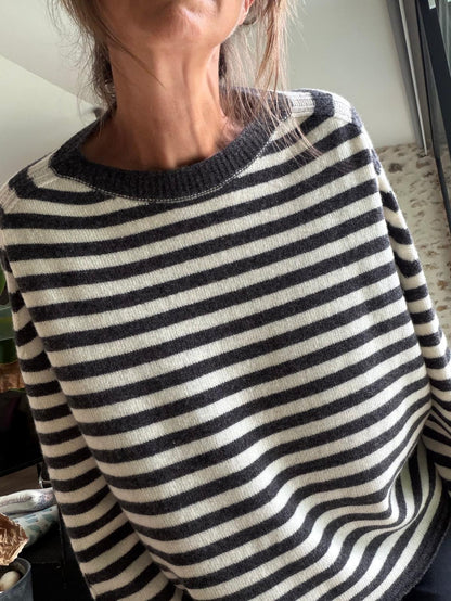 Oversized Vanessa striped jumper - 2 colours