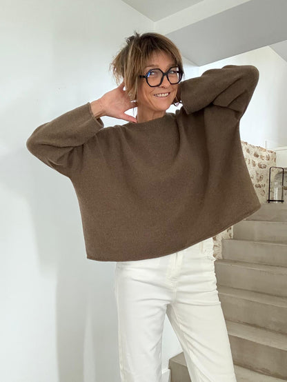 Pull oversize Vanessa army