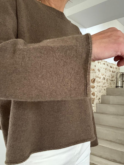 Pull oversize Vanessa army