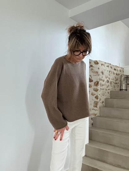 Pull oversize Vanessa army