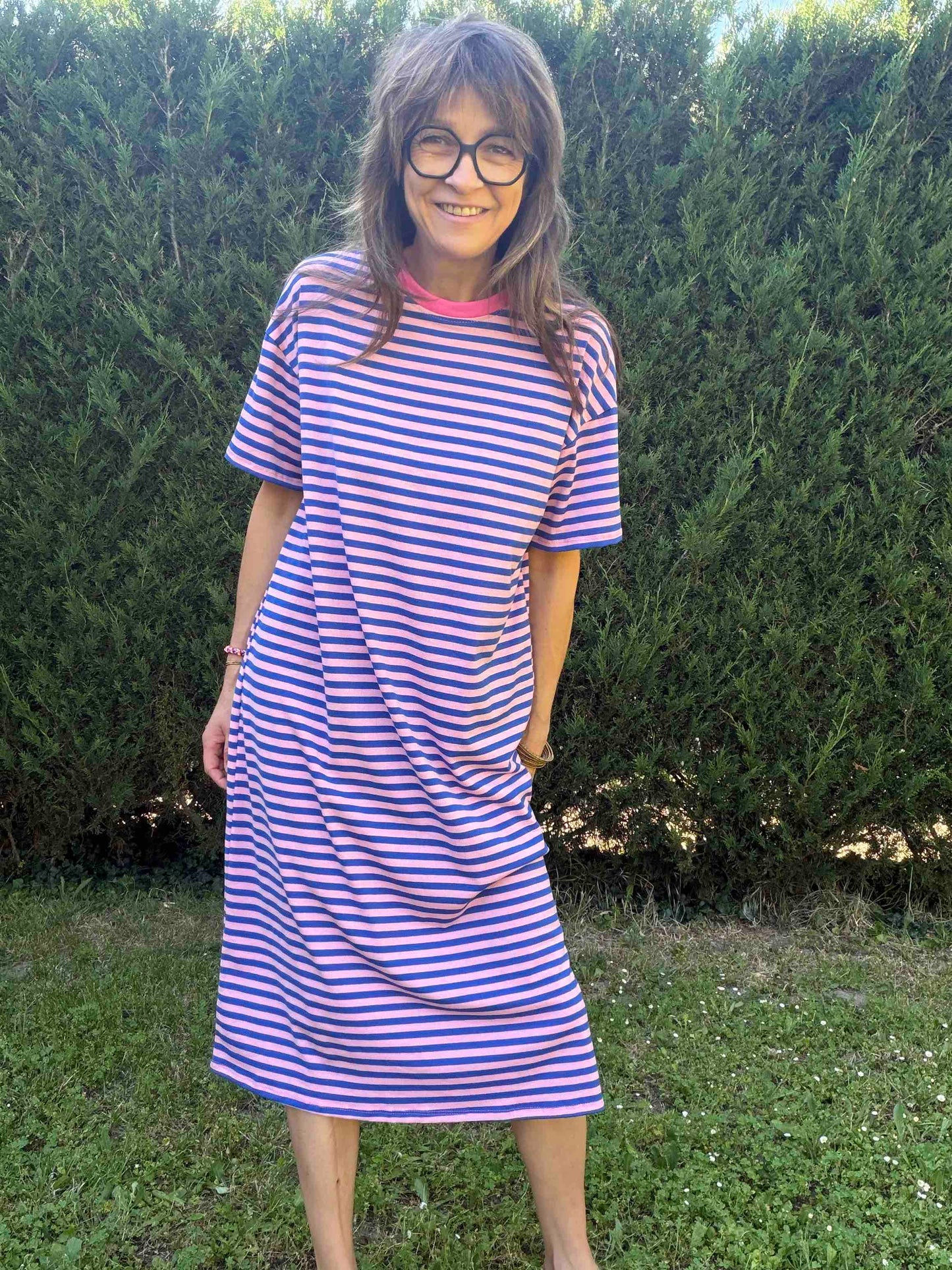 Robe t-shirt Rainbow blue