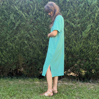 Robe t-shirt Rainbow green