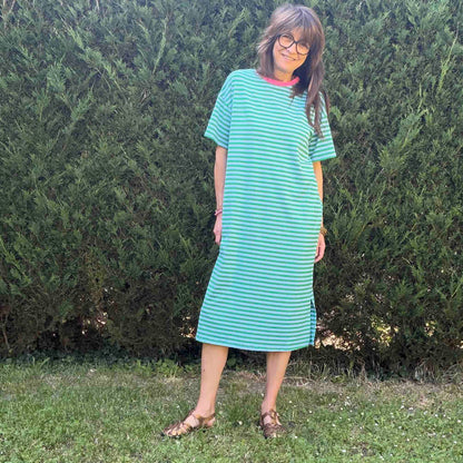 Robe t-shirt Rainbow green