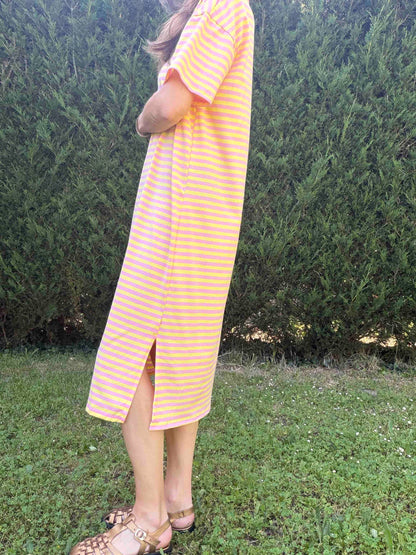 Robe t-shirt Rainbow yellow