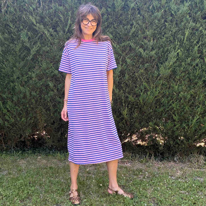 Robe t-shirt Rainbow blue