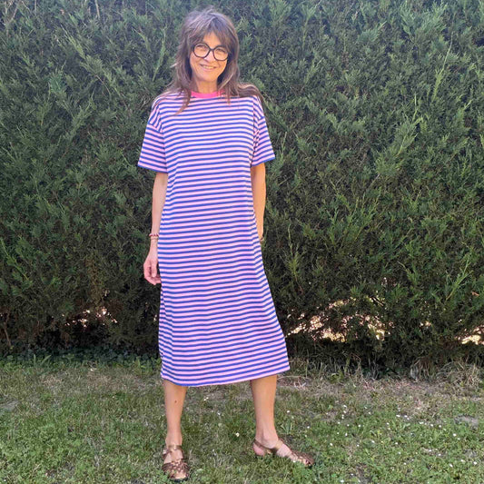 Robe t-shirt Rainbow blue