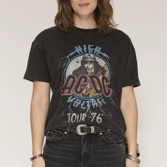 T-shirt Tika ACDC black
