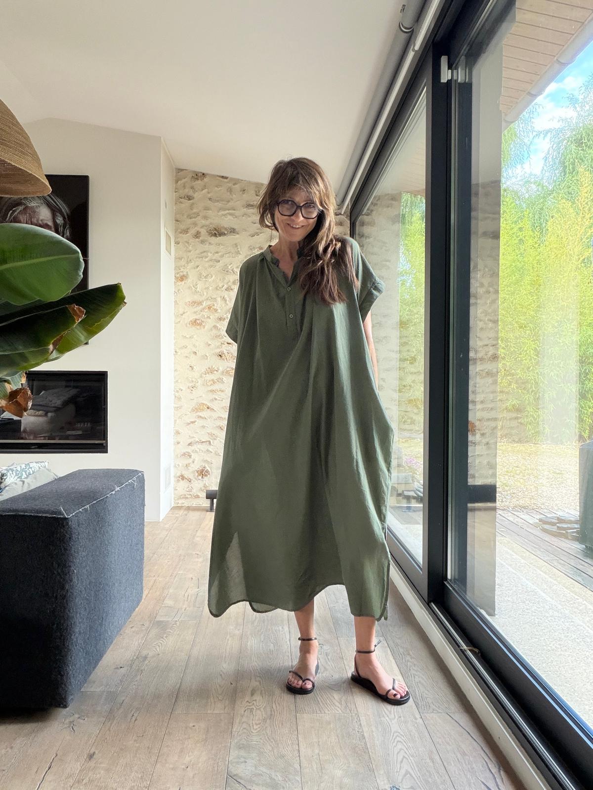 Robe Barbade kaki
