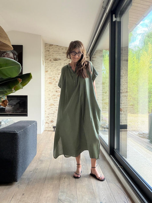 Robe Barbade kaki
