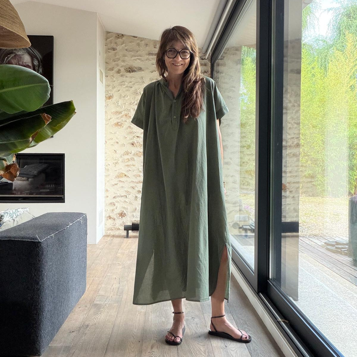 Robe Barbade kaki