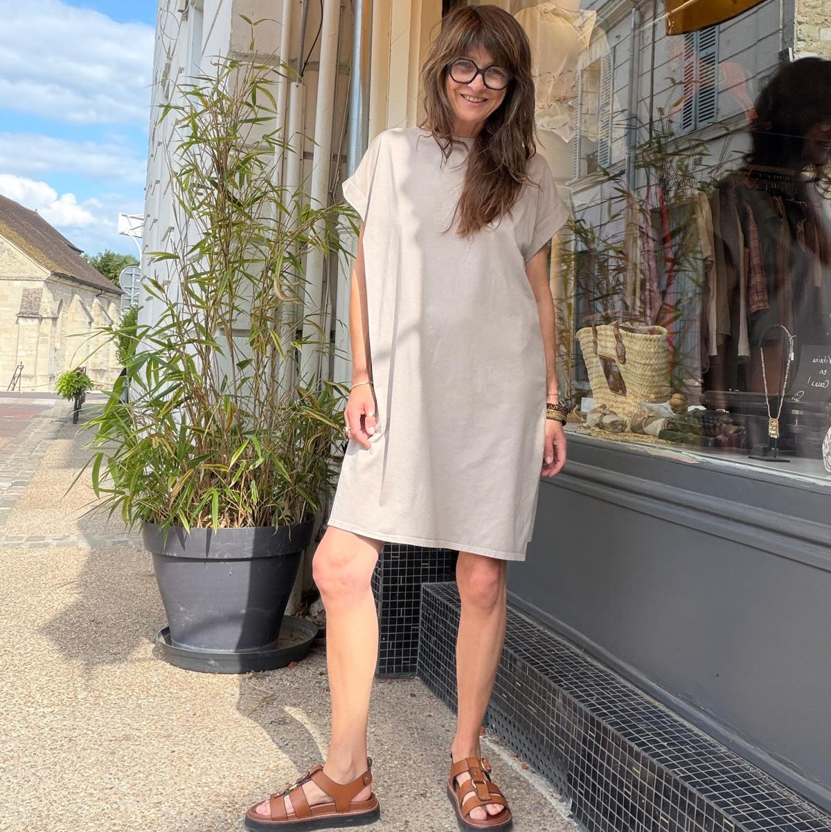 Robe t-shirt Mina