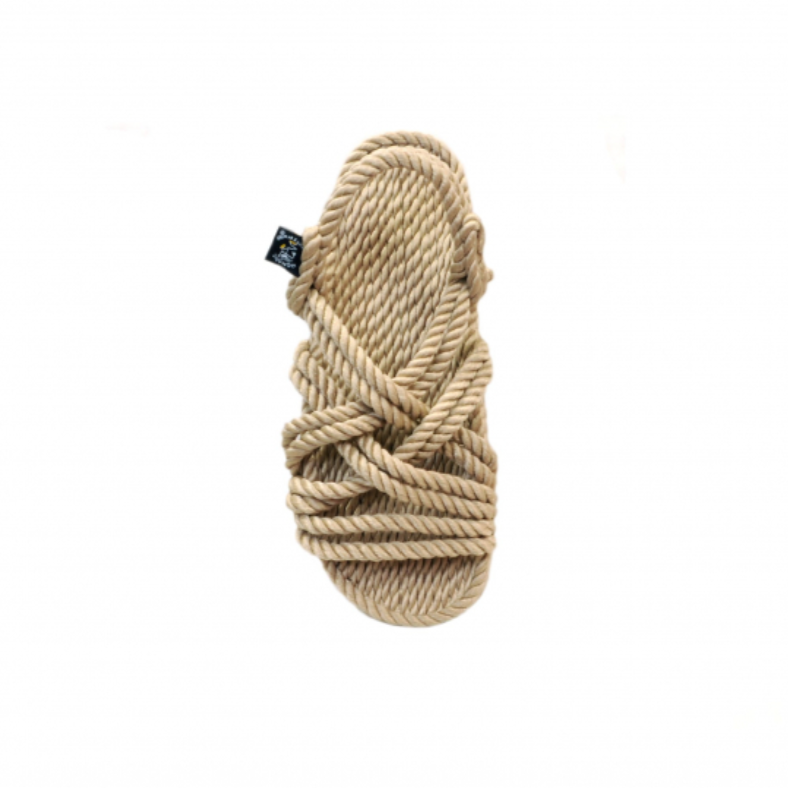 Beige Lounger rope sandals - Nomadic State Of Mind