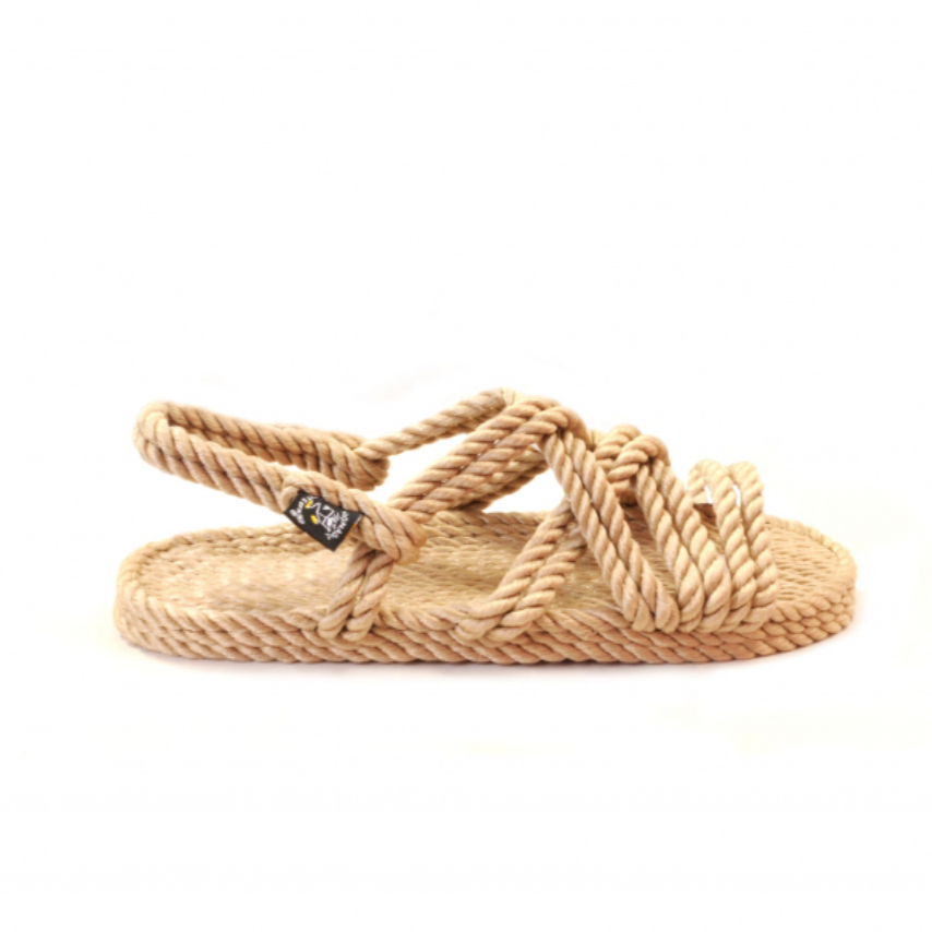 Beige Lounger rope sandals - Nomadic State Of Mind