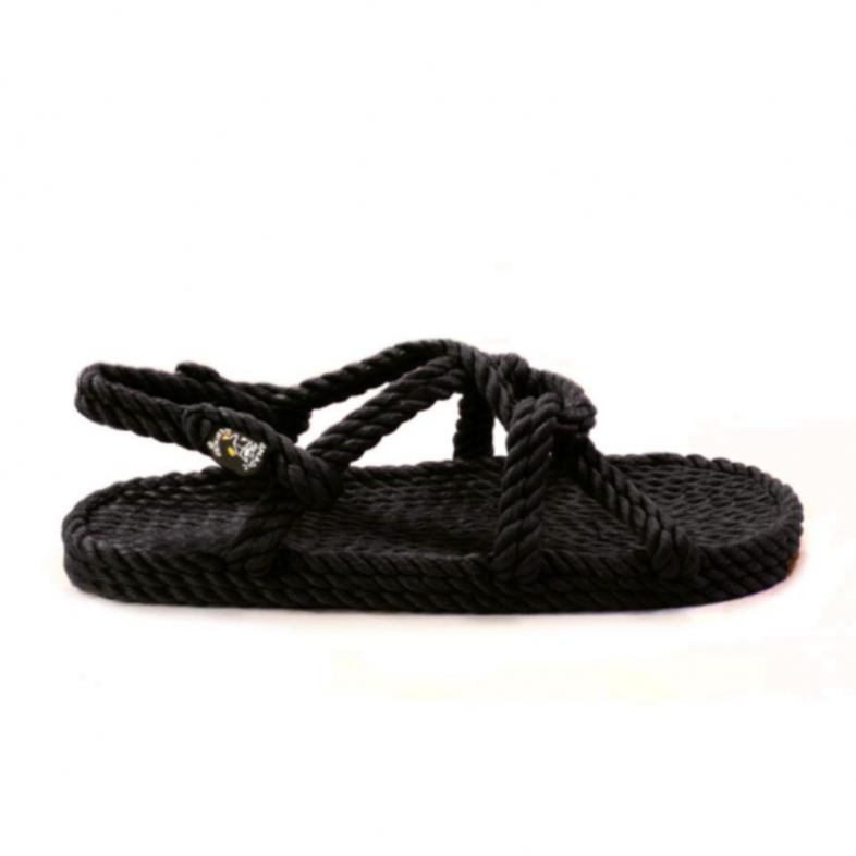 Moutain Momma black rope sandals - Nomadic State Of Mind