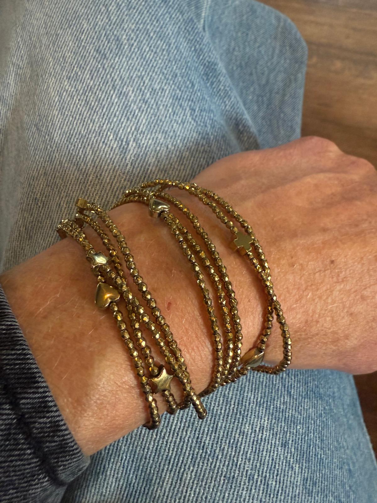 Collier sautoir Brigitte XXL - Le Monde est Stone