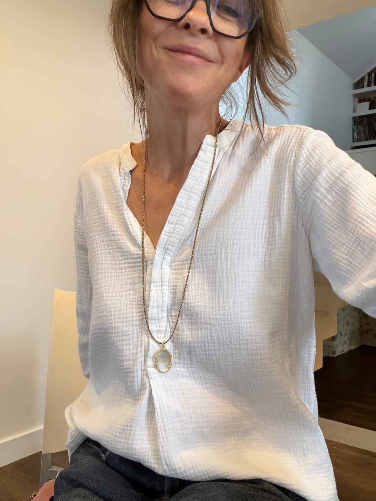 Sautoir Ex Voto carré ou ovale