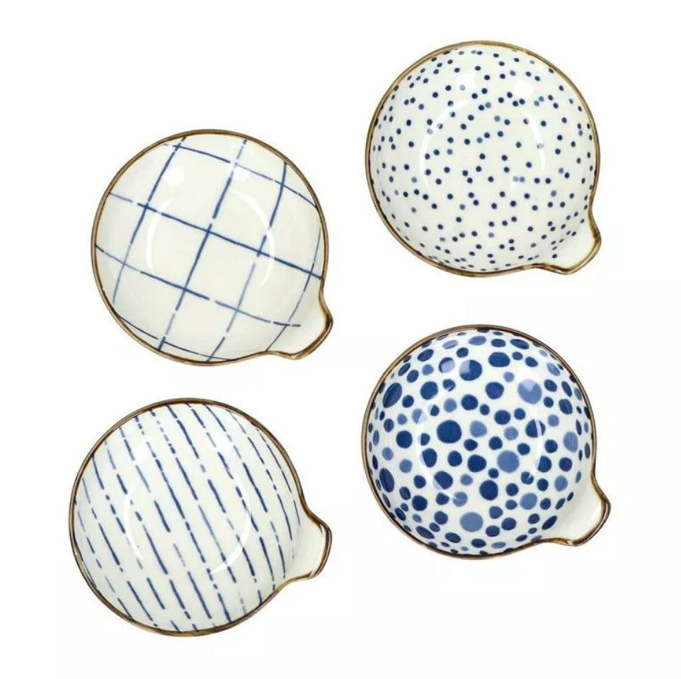 ANAFI - set de 4 assiettes apéritif