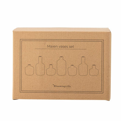 Set of 7 Maien vases