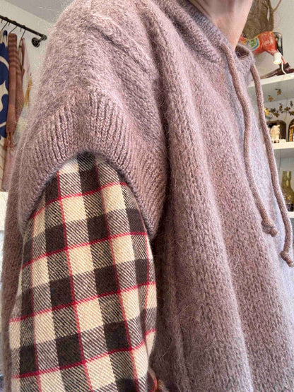 Pull à capuche Sonia - écru ou cappuccino