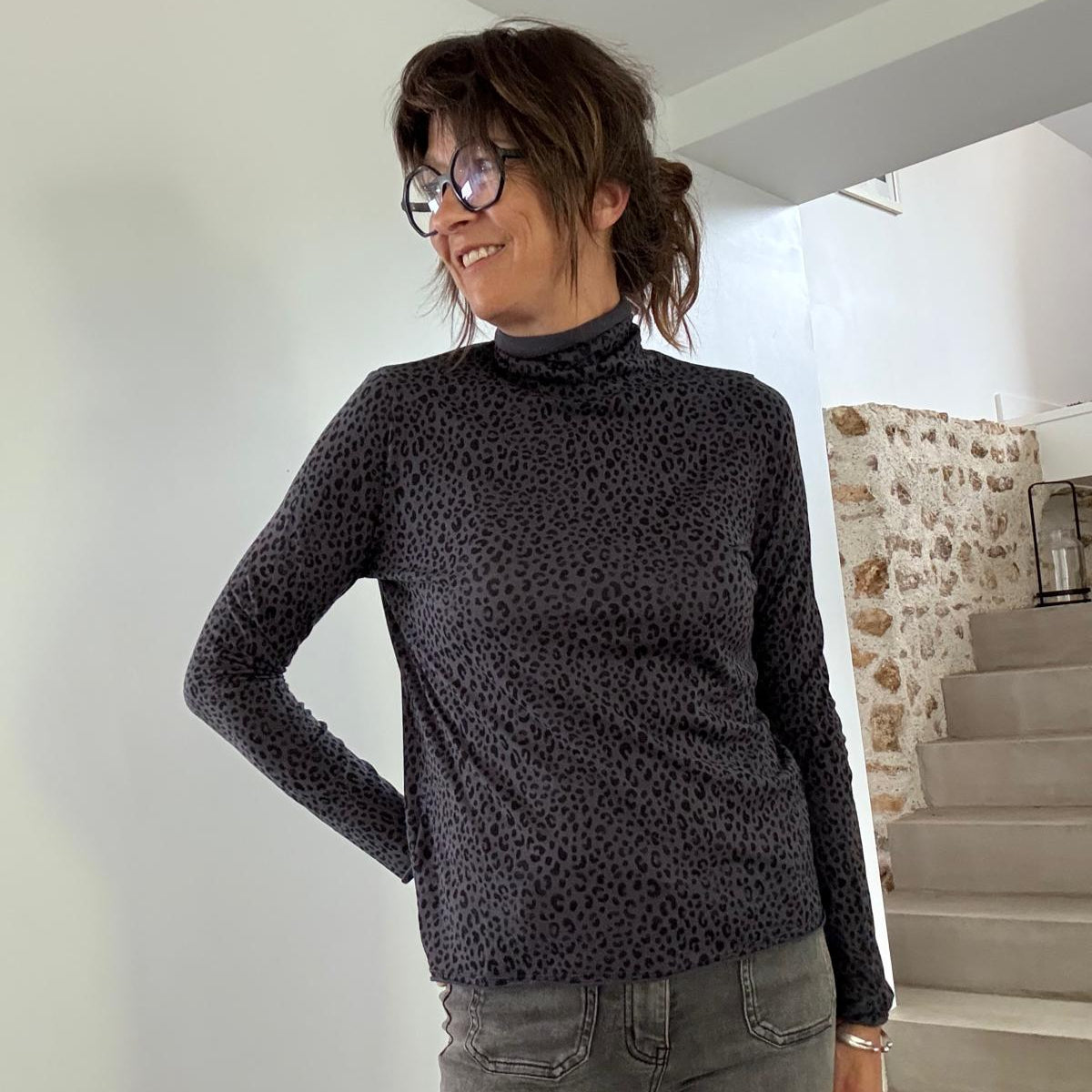 T-shirt sous-pull Tyopard