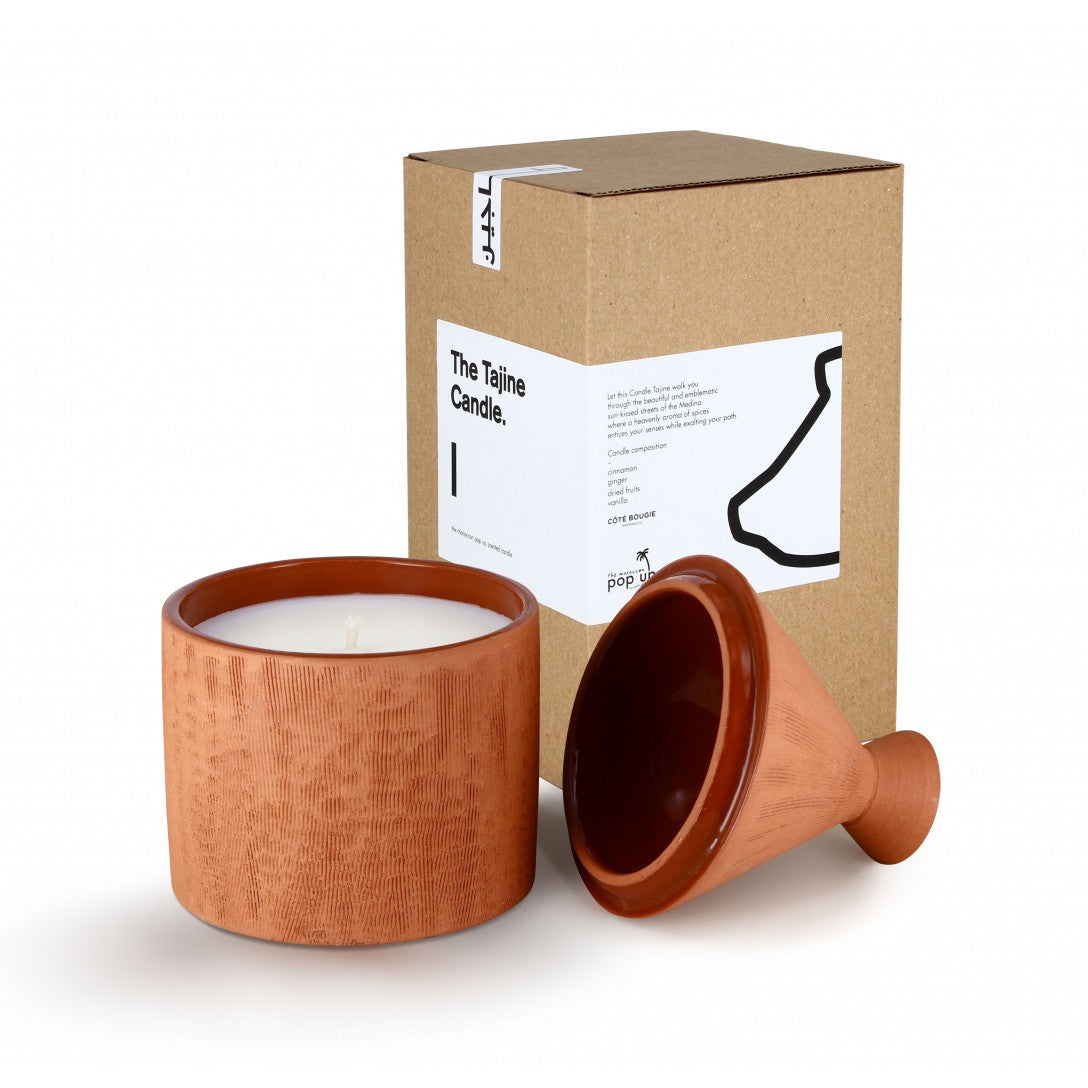 Bougie tajine terracotta