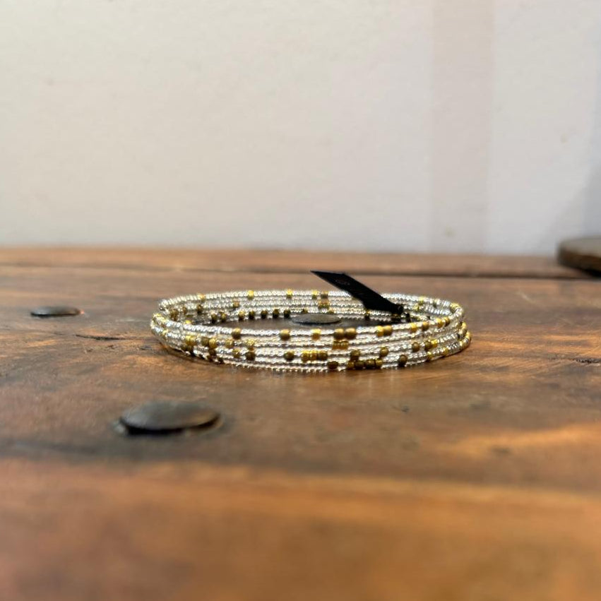 Bracelet Indreni thin mix 002 argent