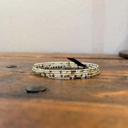 Bracelet Indreni thin mix 002 argent