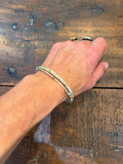 Bracelet Indreni thin mix 002 argent