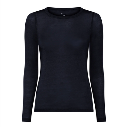 Top en cachemire Lucca dark navy