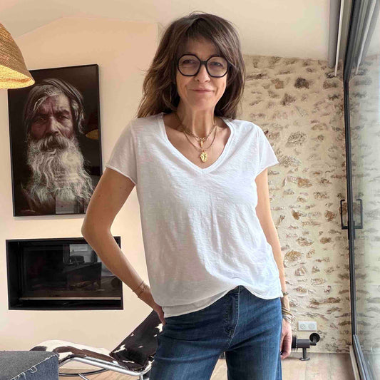 T-shirt Tovony white - Hartford