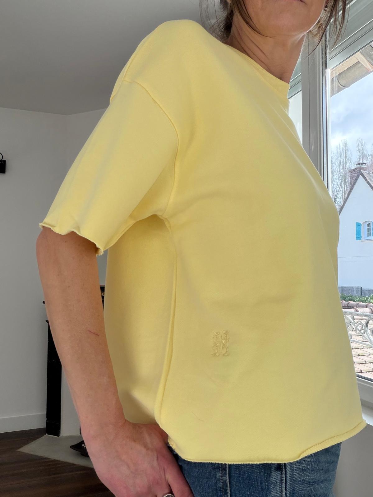 T-shirt sweat Sybille sun