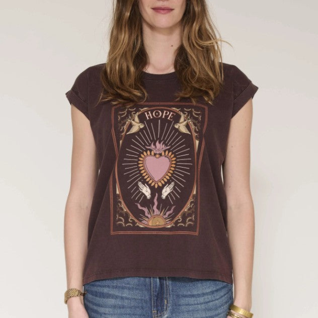 Telissa brown T-shirt