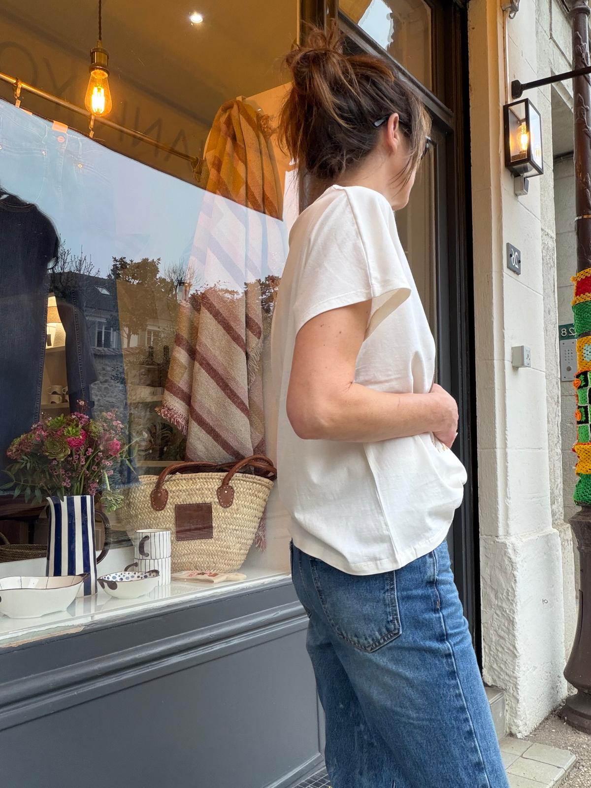 T-shirt Trempy Doors natural