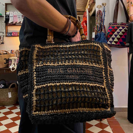 Sac panier Valou Black - sélection Thank You Margareth