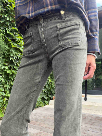 Pantalon Bastille pigment kaki - Jane Blue