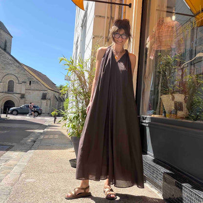 Robe Vittoria - Chocolat ou Black