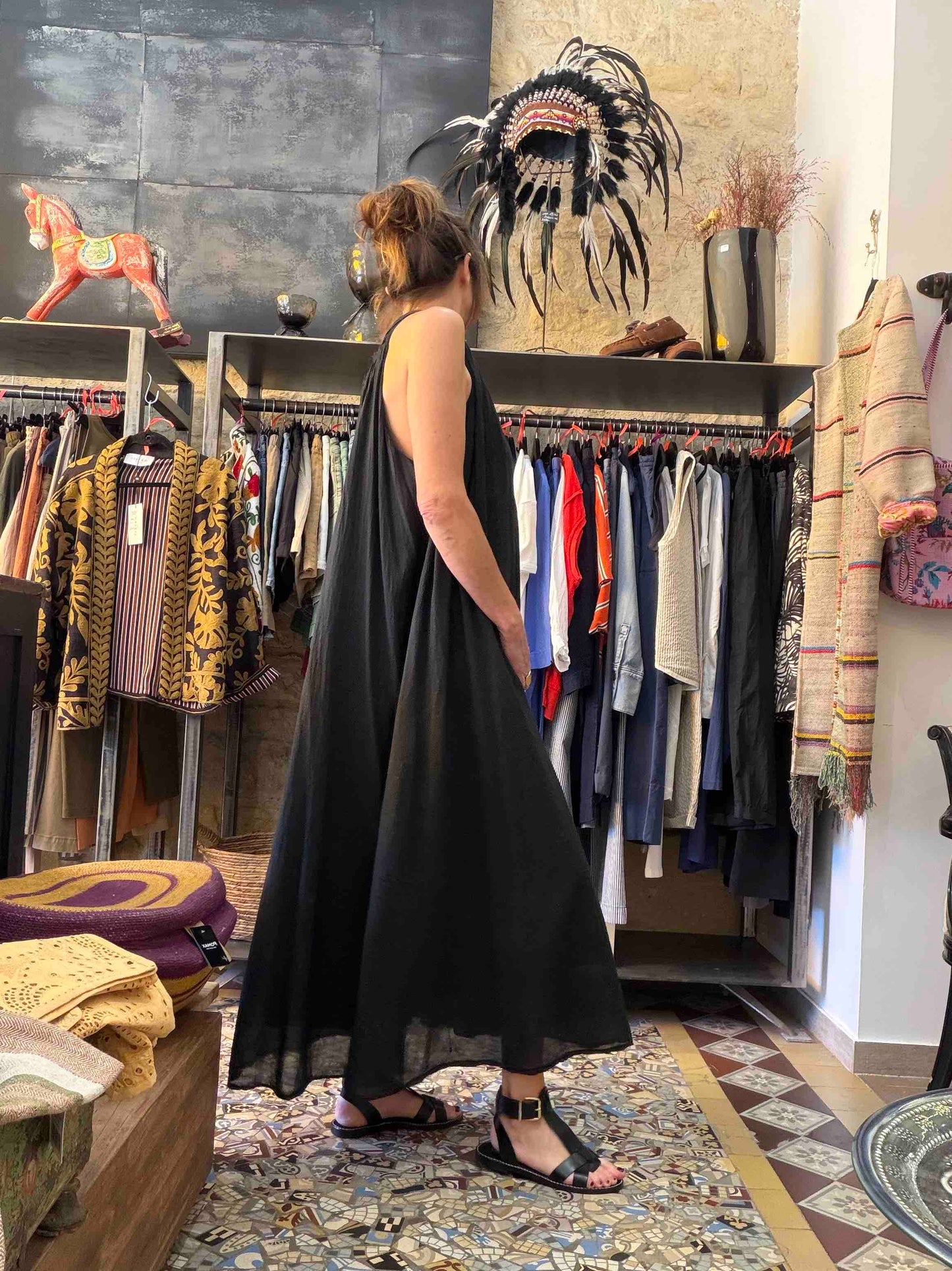 Robe Vittoria - Chocolat ou Black