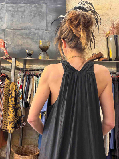 Robe Vittoria - Chocolat ou Black