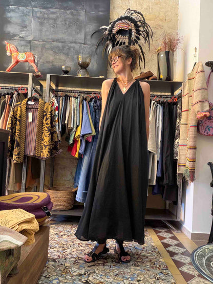 Robe Vittoria - Chocolat ou Black