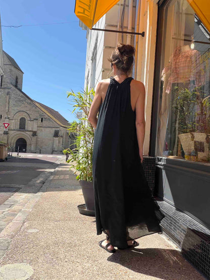 Robe Vittoria - Chocolat ou Black